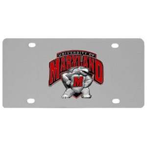  Maryland Terps NCAA License/Logo Plate