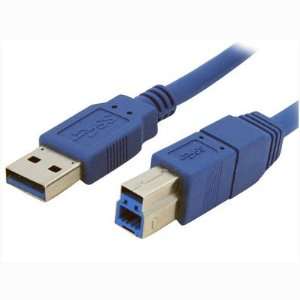   COM 1 Ft Superspeed USB 3.0 Cable A To B M/M