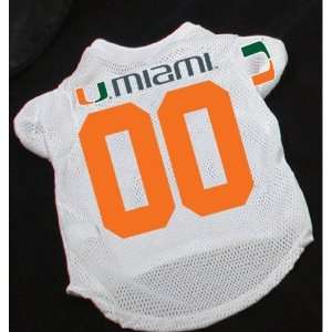   the NCAA   University Miami Dog Football Jersey   Small