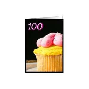  Happy 100th Birthday Muffin Card Toys & Games
