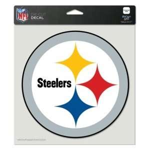  Pittsburgh Steelers NFL 8 X 8 Color Die Cut Decal 