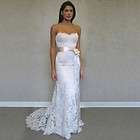 MARISA Boutique Designer BRAND NEW 100% Silk White Lace Wedding Dress 
