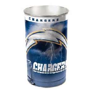  San Diego Chargers 15in. Waste Basket