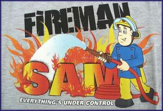 Feuerwehrmann Sam tolles T Shirt grau 86/92   98/104  