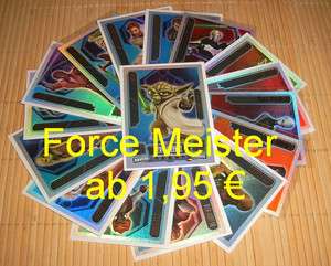 Force Attax Serie 2 u.a. LE1 + LE2 u. Force Meister aussuchen von 225 