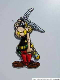 Asterix Obelix Galier Bügelbild Aufnäher f Hose Jacke  