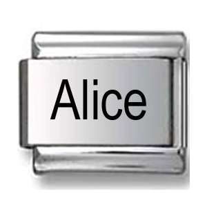  Alice Laser Italian charm Jewelry