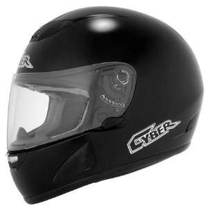  Cyber US 12 Solid Full Face Helmet XX Large  Black 