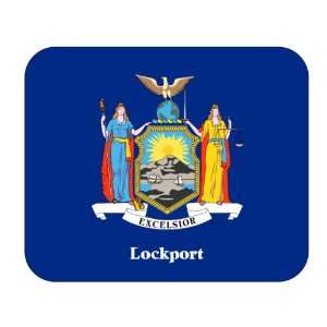  US State Flag   Lockport, New York (NY) Mouse Pad 