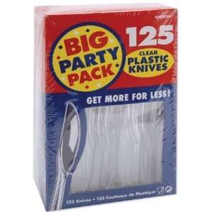  Amscan 6600186 Big Party   Pack Plastic Knives 1     Pack 