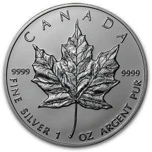  2009 1 oz Silver Canadian Maple Leaf (Brilliant 
