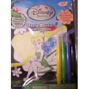  Disney Fairies Magic Reveal Color n fun Book Toys & Games