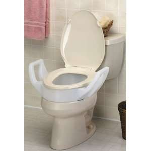  Bath safe elevated toilet seat w/ arms R Health 