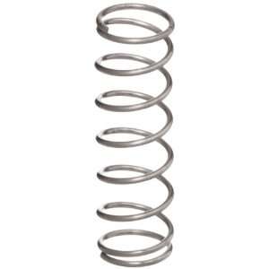 Compression Spring, 316 Stainless Steel, Inch, 0.36 OD, 0.032 Wire 