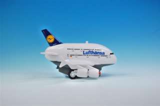 Lufthansa Airbus A380 Spielzeug Pull Back Plane A 380  