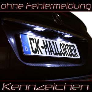 LED Kennzeichenbeleuchtung Mercedes w212 w204 CAN Bus  