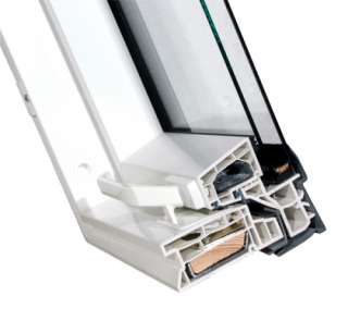 oder Velux Schwingfenster Kunststoff mit Isolierverglasung Thermo 