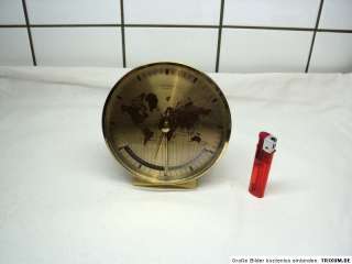   OLD GERMAN WORLD TIME CLOCK EXCELLENT CONDITION AND FUNCTION  