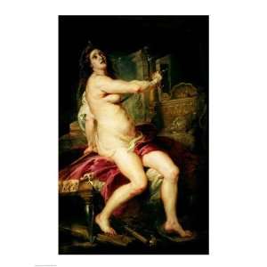  The Death of Dido   Poster by Peter Paul Rubens (18x24 