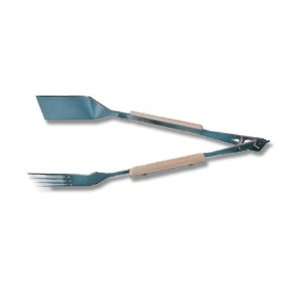 Rising Fly Fishing Spatula BBQ or Camping Tongs with Bottle Opener 