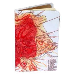  Map of Rome Small Covered Notebook
