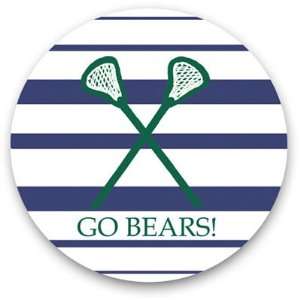  Preppy Plates   Personalized Melamine Plates (Rugby 