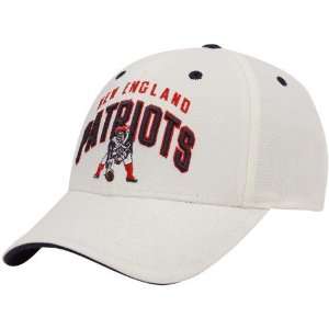 Reebok New England Patriots White Retro Structured Adjustable Hat 