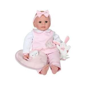    My Cutie Pie Soft Doll with Headband and Bunny   18 Toys & Games