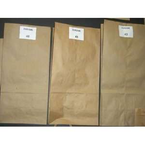 Heavy Weight Kraft 20Lb Paper Shopping Bags 500/Bundle  