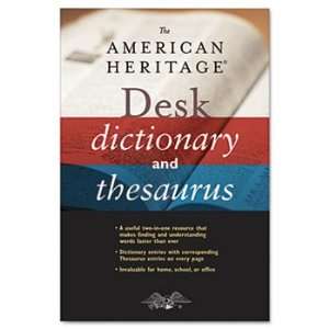 American Heritage Desk Dictionary, Hardcover, 864 pages 