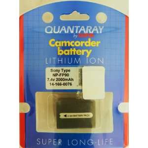  Quantaray Camcorder Battery Lithium Ion NP FP90 Camera 