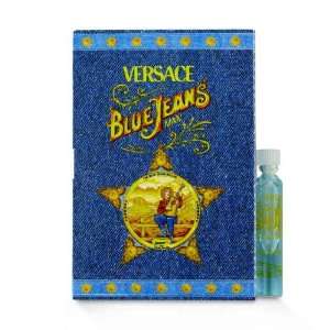 BLUE JEANS by Versace Vial (sample) .05 oz for Men