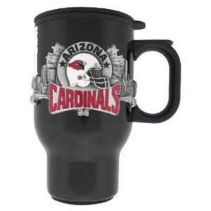  Arizona Cardinals Black Travel Mug