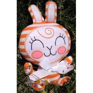  Orange Cream Easter Bunny Designer Plush Rabbit Toys 