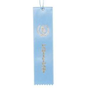  Award Ribbon Participant Light Blue (Pack of 50) Sports 