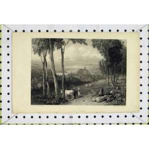  Country Scene Looking Towards Triport Varrall Print