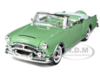   CARIBBEAN CONVERTIBLE GREEN 1/24 DIECAST MODEL CAR BY WELLY 24016CW