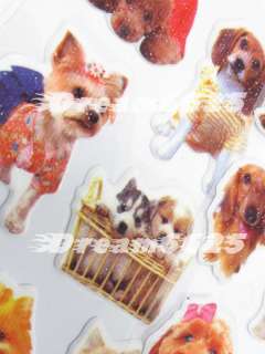 Cartoon stickers dogs pets puppies puppy cute #010  