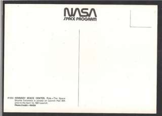 nasa space shuttle columbia april 12 1981 launch kennedy space center 