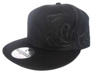FAMOUS STARS AND STRAPS FAMILY HAT ALL BLACK OUT  