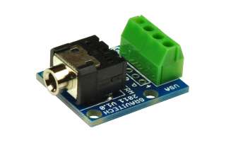 5mm Stereo Jack Terminal Block PICAXE Breakout Board  