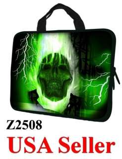 17 17.3 LAPTOP SLEEVE BAG CASE w HIDDEN HANDLE BUTTERFLY Z2508   USA 