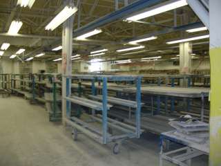 Approximately 42 Industrial Carts  