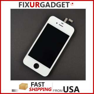 White (Verizon/Sprint ) iPhone 4 LCD Touch Screen Front Assembly US 