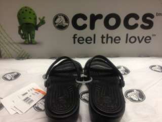 Crocs Patricia (Black/Black) Retail $46.99 Sizes 4 5 6 7 8 9 10 11 