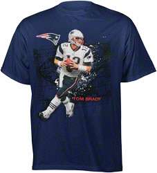 Tom Brady New England Patriots Youth Live Player T Shirt 
