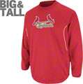St. Louis Cardinals Big & Tall Red Majestic Therma Base™ Performance 
