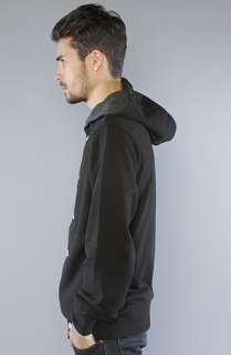 Makia The Button Up Hooded Sweatshirt in Black  Karmaloop 