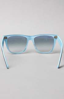 Ray Ban The 50mm Original Wayfarer Sunglasses in Black Light Blue 