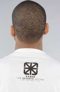 7th Letter The Ripped Tags Tee in White  Karmaloop   Global 